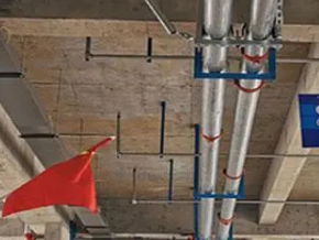 边坝管廊支架的安装方法